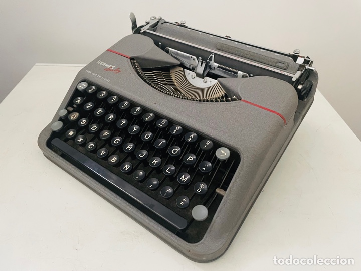 Antig&uuml;edades: Hermes Baby Typewriter Switzerland - Foto 1