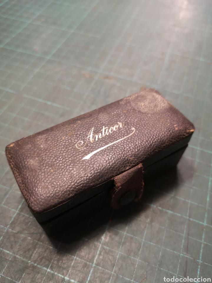 Antig&uuml;edades: Cuchilla afeitar antigua Anticor klinge - Foto 2