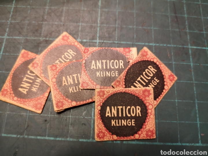 Antig&uuml;edades: Cuchilla afeitar antigua Anticor klinge - Foto 7