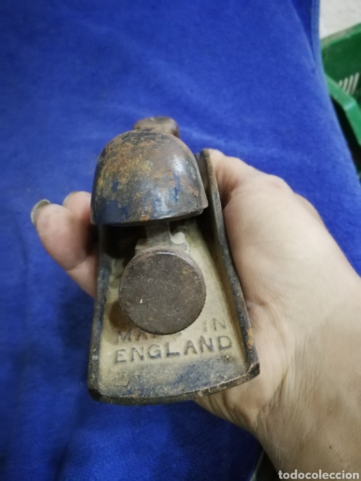 Antig&uuml;edades: Cepillo r&eacute;cord made in England antiguo - Foto 6