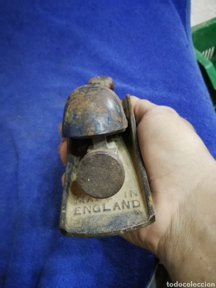 Antig&uuml;edades: Cepillo r&eacute;cord made in England antiguo - Foto 7