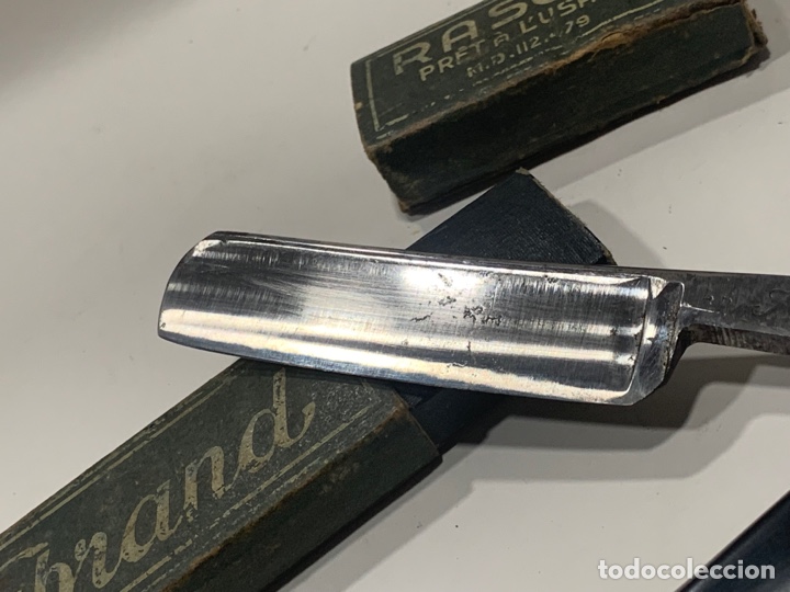 Antig&uuml;edades: Kabrand navaja de barbero / Afeitar Templada a mano - Foto 6