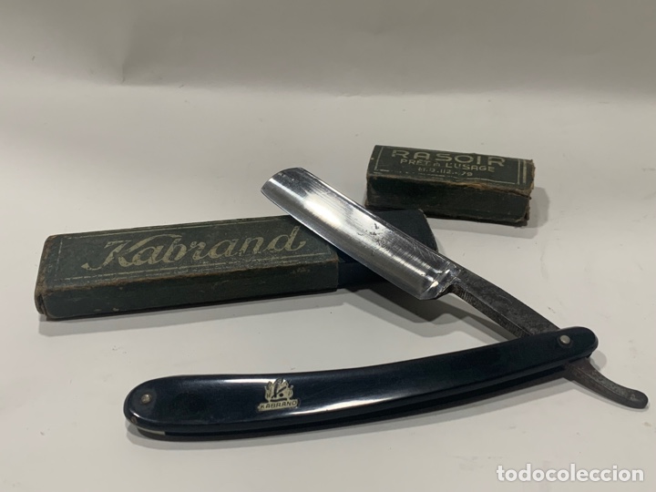 Antig&uuml;edades: Kabrand navaja de barbero / Afeitar Templada a mano - Foto 1