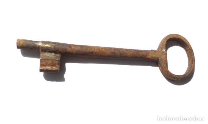 Antig&uuml;edades: LLAVE DE COLECCI&Oacute;N.- 14,5 CM DE LARGO - Foto 1