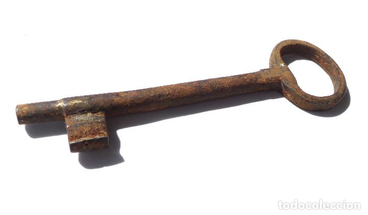 Antig&uuml;edades: LLAVE DE COLECCI&Oacute;N.- 14,5 CM DE LARGO - Foto 5