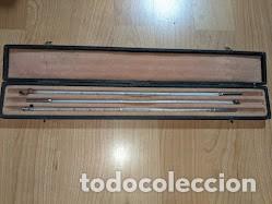 Antig&uuml;edades: ESTUCHE 3 TERM&Oacute;METROS LABORATORIO GRAN TAMA&Ntilde;O - Foto 1