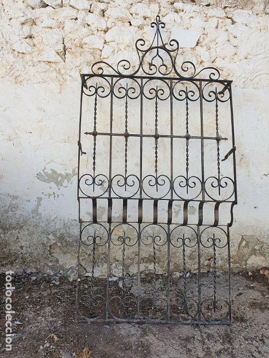 Antig&uuml;edades: REJA MUY ANTIGUA - Foto 2