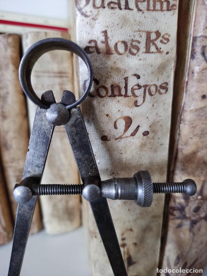 Antig&uuml;edades: ANTIGUO COMPAS DE INTERIORES - Foto 5