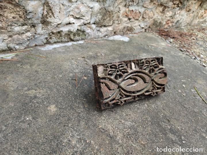 Antig&uuml;edades: Sello hierro para estampacion - Foto 3