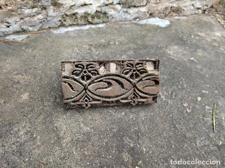 Antig&uuml;edades: Sello hierro para estampacion - Foto 5
