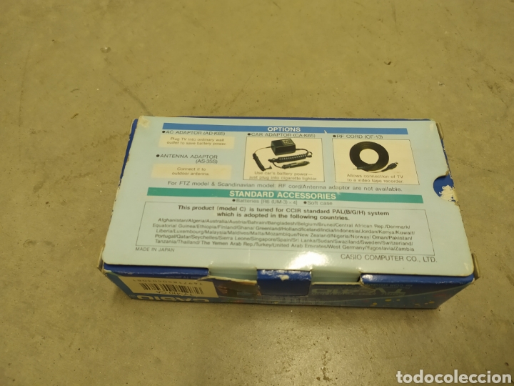 Antig&uuml;edades: Televisor LCD Casio TV - 410 pocket - Foto 4