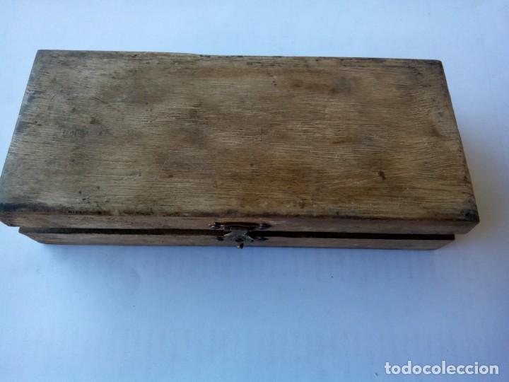 Antig&uuml;edades: Antiguo estuche de hojas de afeitar - Foto 2
