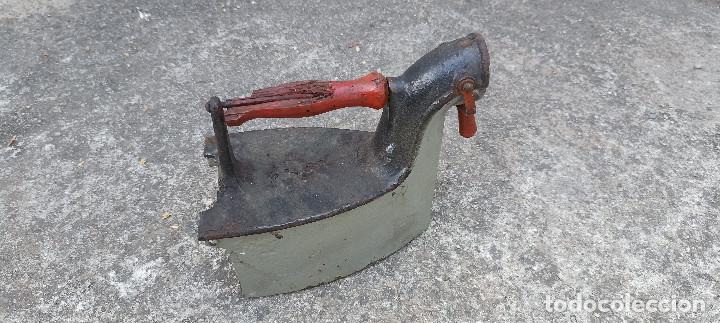 Antig&uuml;edades: PLANCHA DE CHIMENEA PARA REPASAR - Foto 7