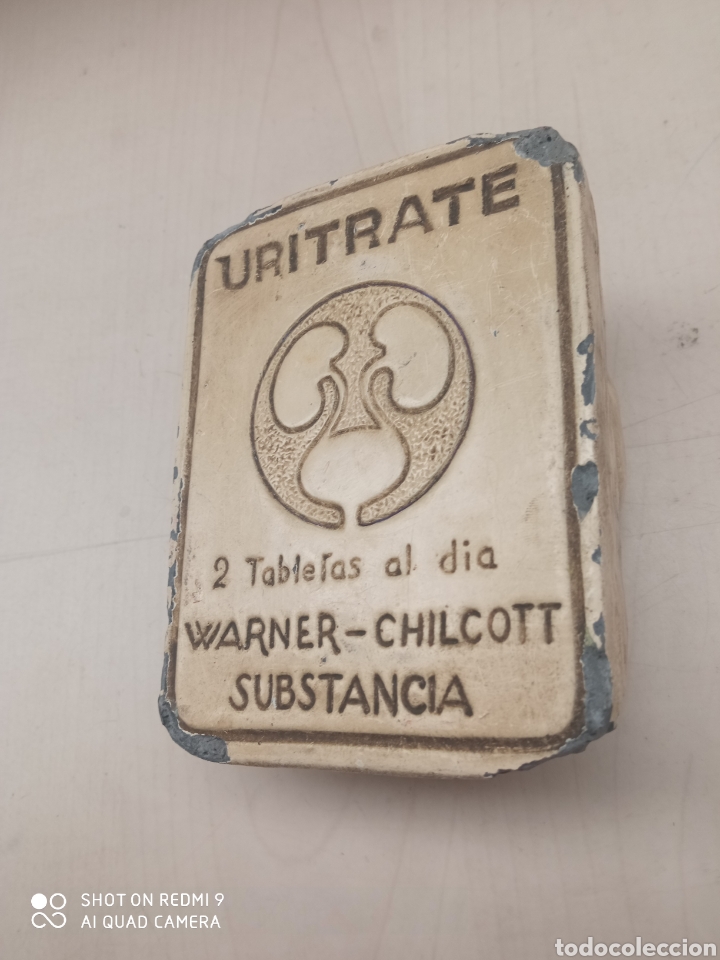 Antig&uuml;edades: Pisapapeles antiguo uritrate - Foto 3