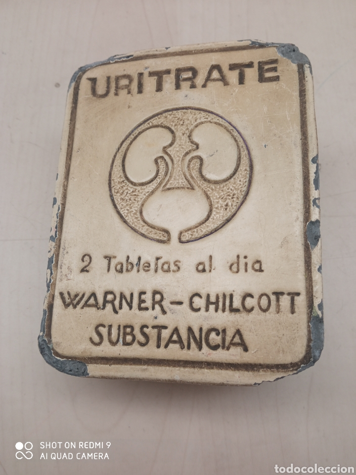 Antig&uuml;edades: Pisapapeles antiguo uritrate - Foto 5