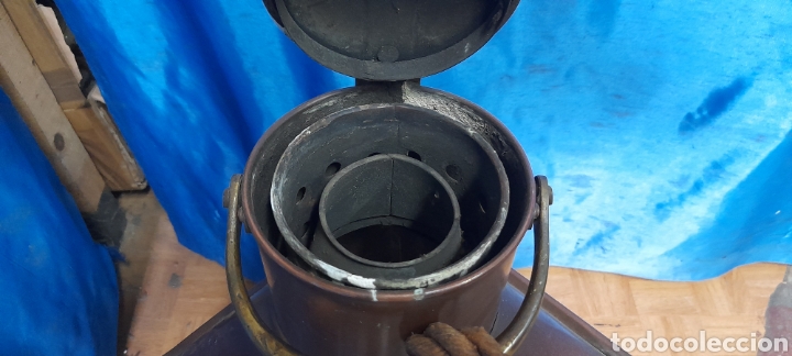 Antig&uuml;edades: Extraordinario Farol de Barco ingl&eacute;s - Foto 12