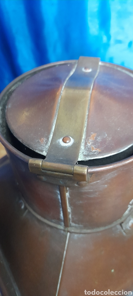 Antig&uuml;edades: Extraordinario Farol de Barco ingl&eacute;s - Foto 14