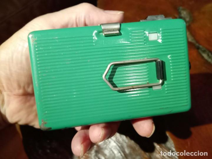 Antig&uuml;edades: LINTERNA DE PETACA MARCA CROATIA COLOR VERDE - Foto 4