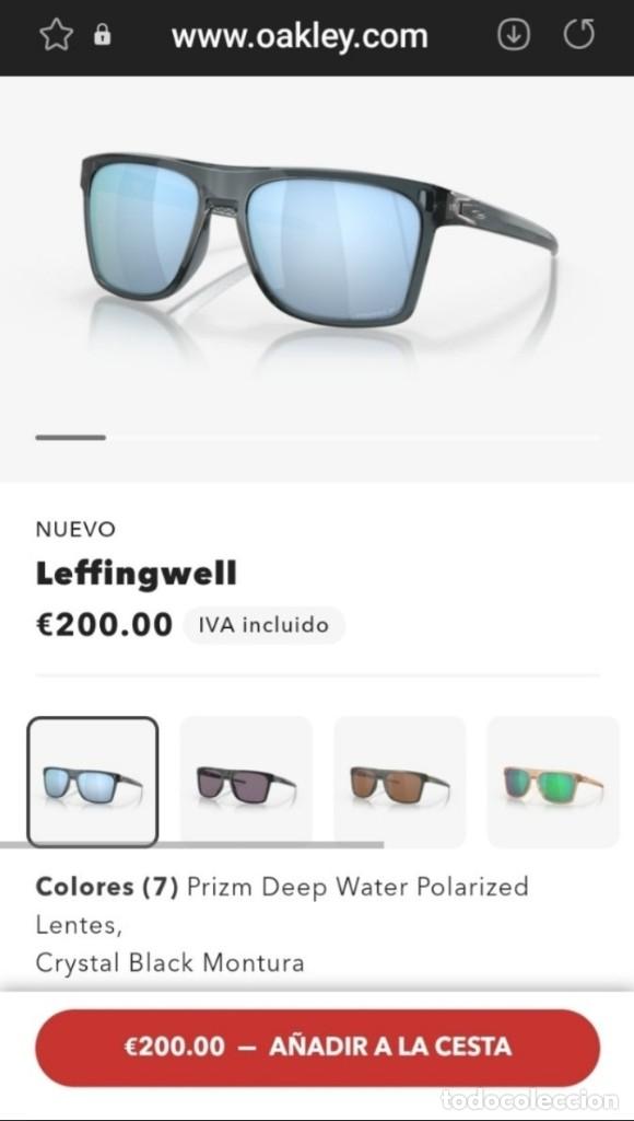Antig&uuml;edades: Gafas de sol Oakley Leffingwell - Foto 6