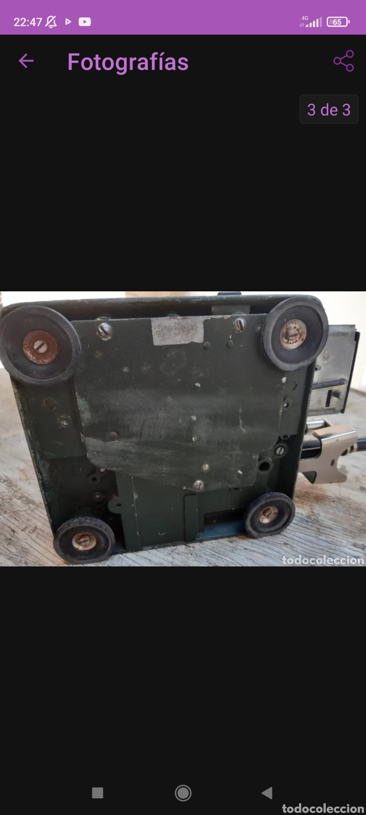 Antig&uuml;edades: Antigua calculadora mecanica - Foto 3