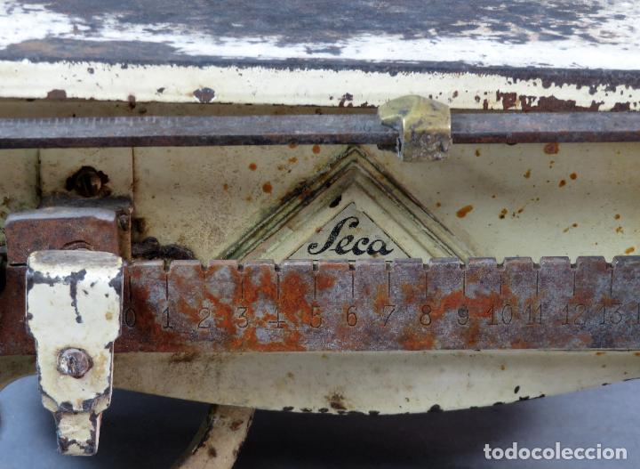 Antig&uuml;edades: B&aacute;scula de la marca SECA primera mitad del siglo XX - Foto 2