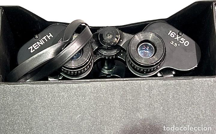 Antig&uuml;edades: Prism&aacute;ticos Zenith 6x50, 3,5&ordm; con estuche - Foto 4