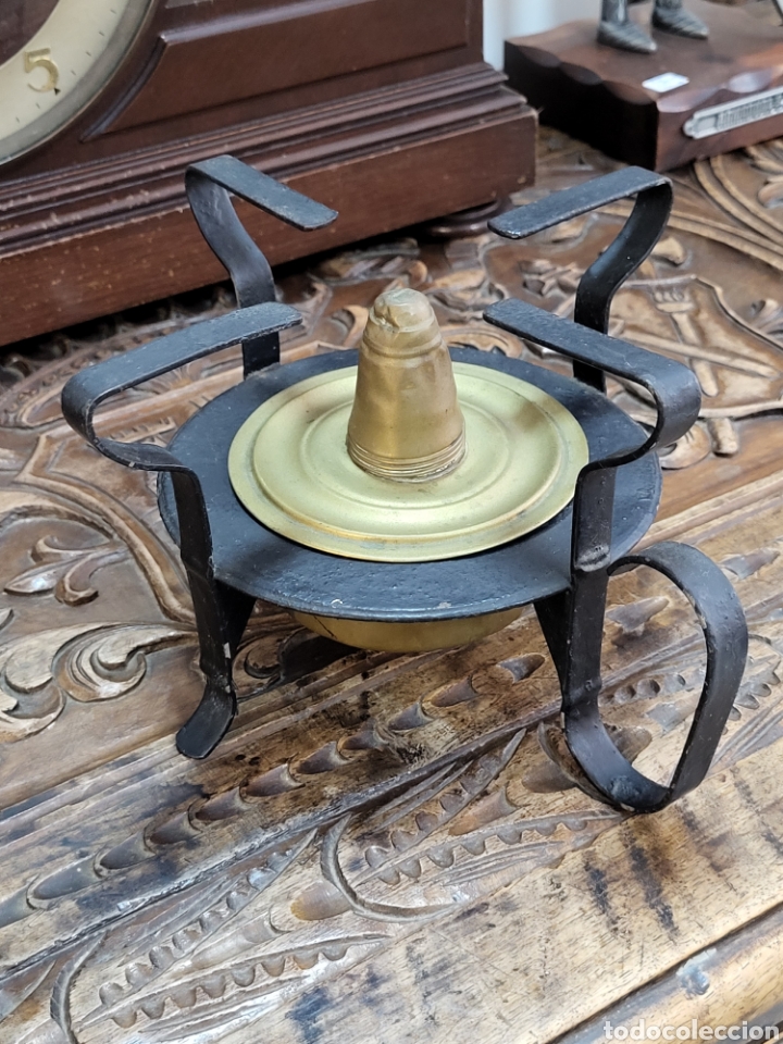 Antig&uuml;edades: ANTIGUO ORNILLO ,INFERNILLO DE ALCOHOL - Foto 2