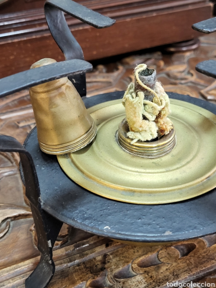 Antig&uuml;edades: ANTIGUO ORNILLO ,INFERNILLO DE ALCOHOL - Foto 3