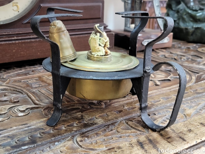 Antig&uuml;edades: ANTIGUO ORNILLO ,INFERNILLO DE ALCOHOL - Foto 4