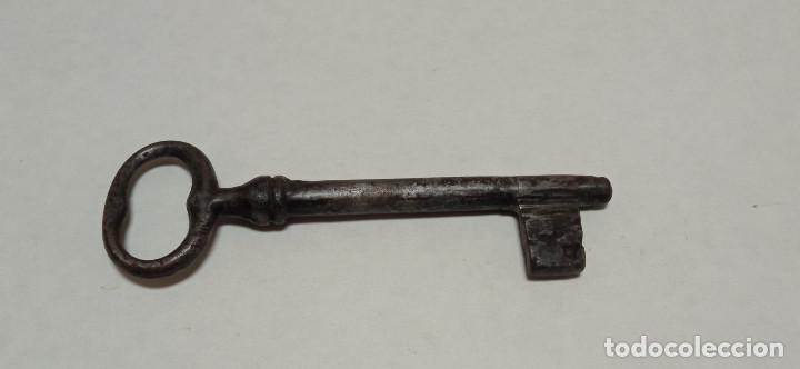 Antig&uuml;edades: Llave de Hierro Forjado Para Decoraci&oacute;n - Foto 1