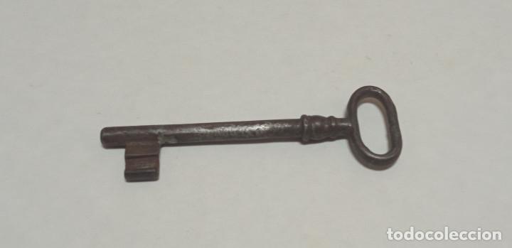 Antig&uuml;edades: Llave de Hierro Forjado Para Decoraci&oacute;n - Foto 2