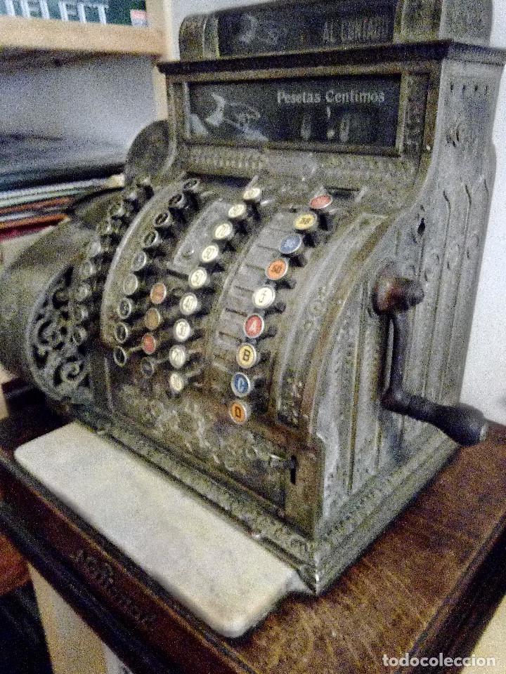 Antig&uuml;edades: Caja registradora - Foto 2