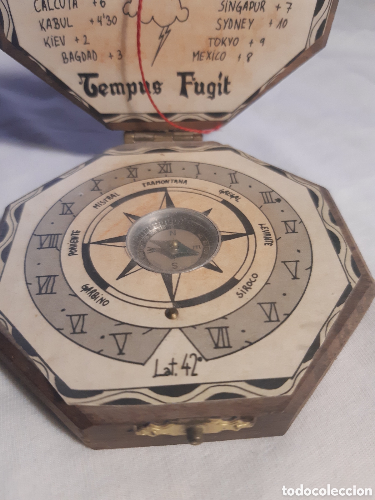 Antig&uuml;edades: RELOJ DE SOL Y BRUJULA - Foto 2