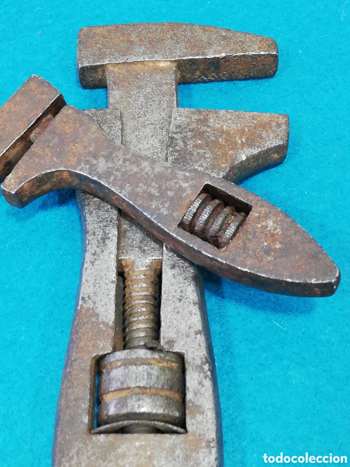 Antig&uuml;edades: HERRAMIENTAS 2 LLAVES INGLESASA ANTIGUAS - Foto 3