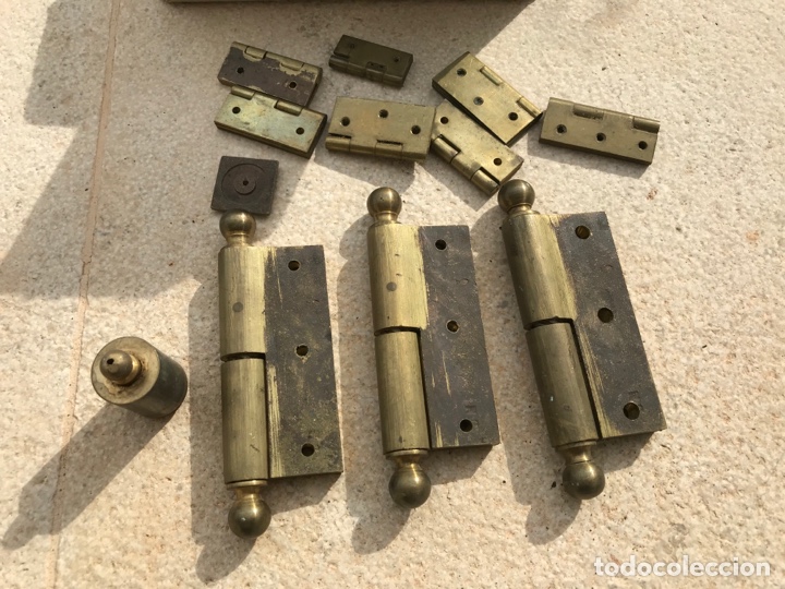 Antig&uuml;edades: Lote de cerraduras de 50 m/m - Foto 2