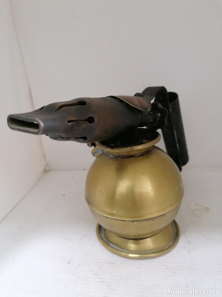 Antig&uuml;edades: ANTIGUO SOPLETE DE BOLA SURMELIN - Foto 3