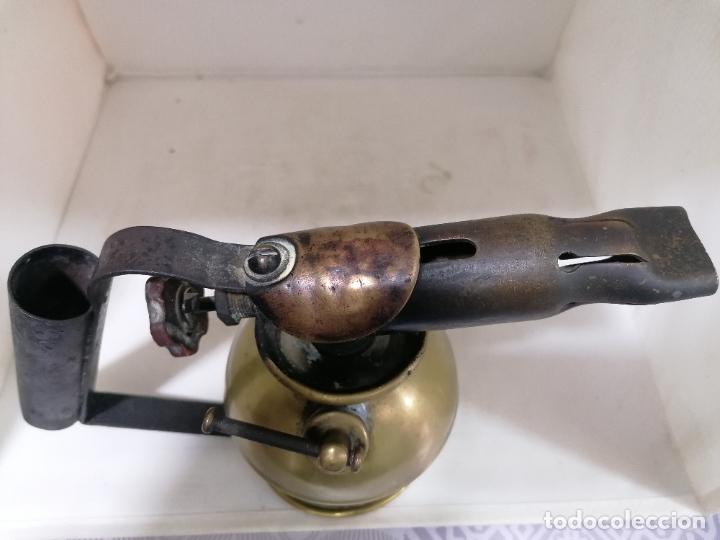 Antig&uuml;edades: ANTIGUO SOPLETE DE BOLA SURMELIN - Foto 7