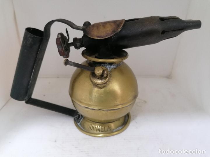 Antig&uuml;edades: ANTIGUO SOPLETE DE BOLA SURMELIN - Foto 1