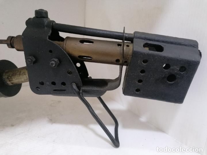 Antig&uuml;edades: ANTIGUO SOPLETE EXPRES RAPIDE, LARGO 44 CM - Foto 4