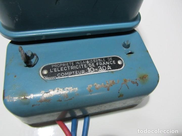 antigua caja precinto de plomos contador de luz - Compra venta en  todocoleccion