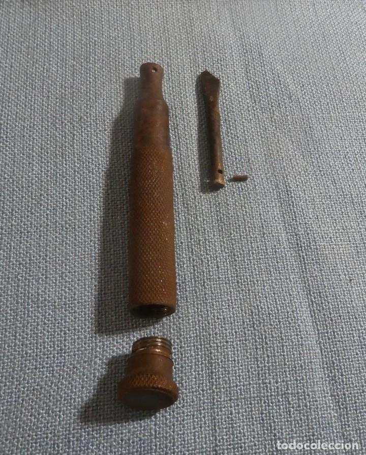 Antig&uuml;edades: DESTORNILLADOR MANGO MOLOTEADO - Foto 4
