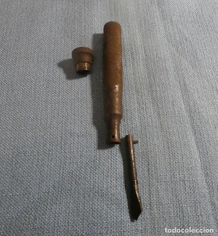 Antig&uuml;edades: DESTORNILLADOR MANGO MOLOTEADO - Foto 5