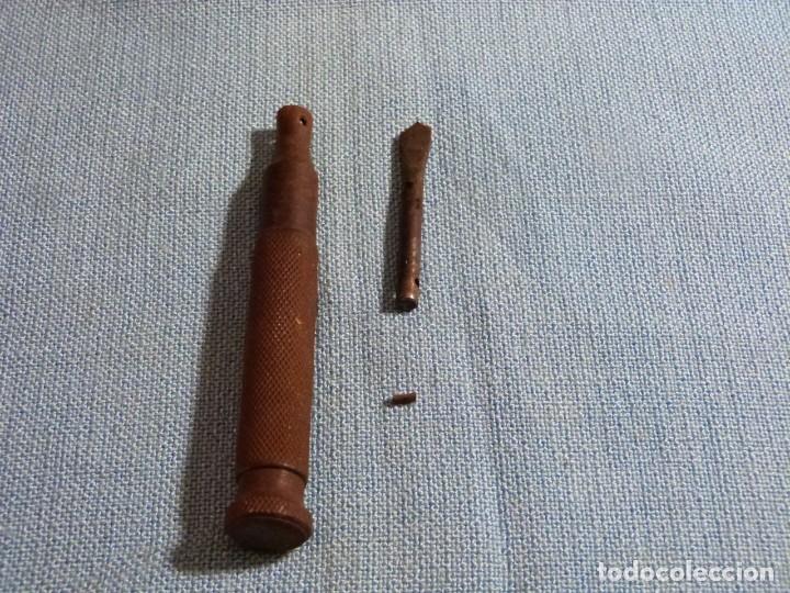 Antig&uuml;edades: DESTORNILLADOR MANGO MOLOTEADO - Foto 7