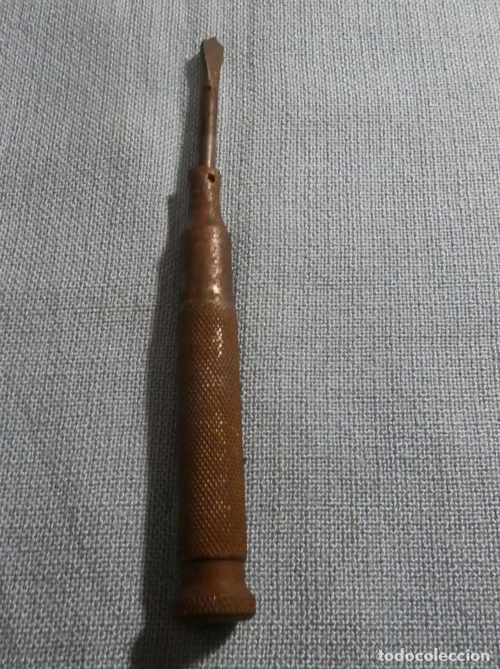 Antig&uuml;edades: DESTORNILLADOR MANGO MOLOTEADO - Foto 8