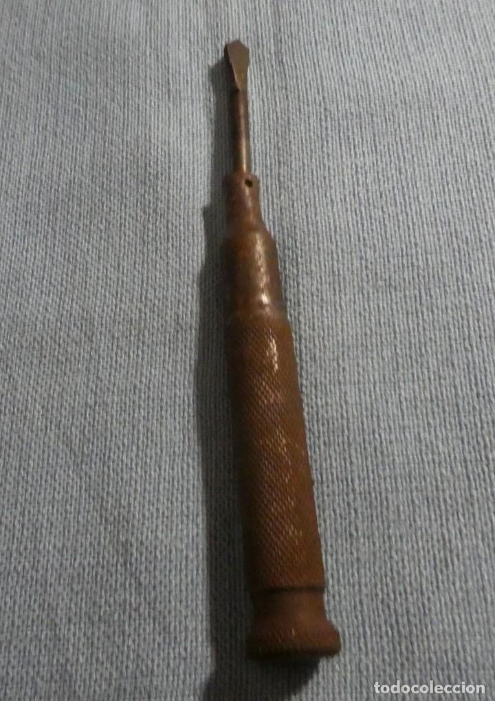 Antig&uuml;edades: DESTORNILLADOR MANGO MOLOTEADO - Foto 11