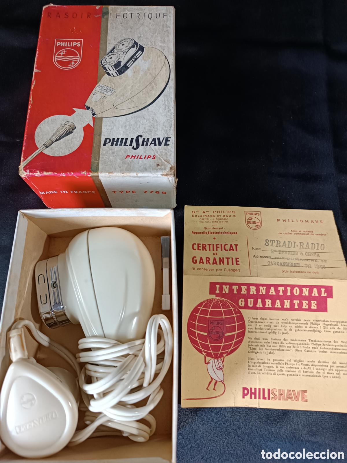 Antig&uuml;edades: Maquinilla de afeitar Philishave, Philips - Foto 3