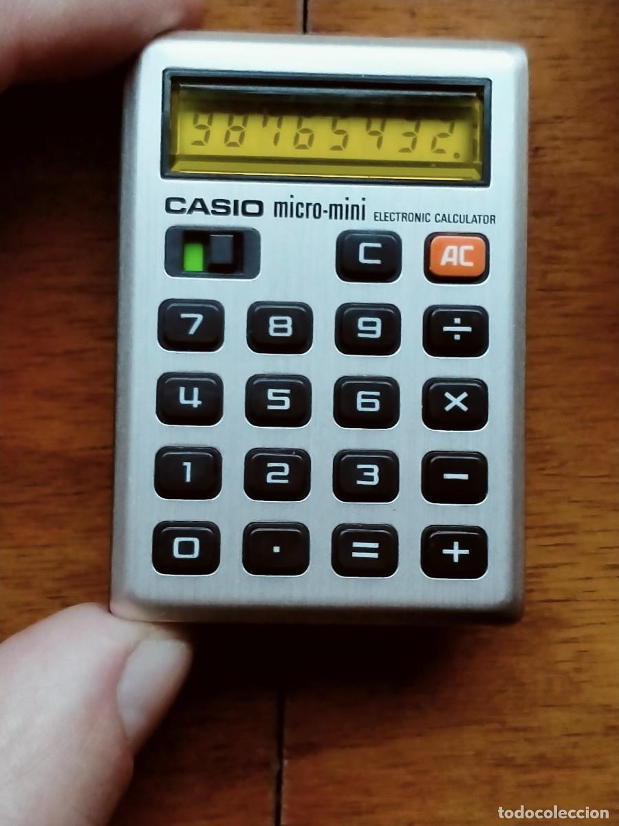 Antig&uuml;edades: Calculadora Casio micro-mini, micro Mini. Leer descripci&oacute;n. - Foto 3