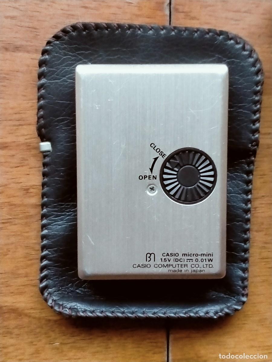 Antig&uuml;edades: Calculadora Casio micro-mini, micro Mini. Leer descripci&oacute;n. - Foto 4