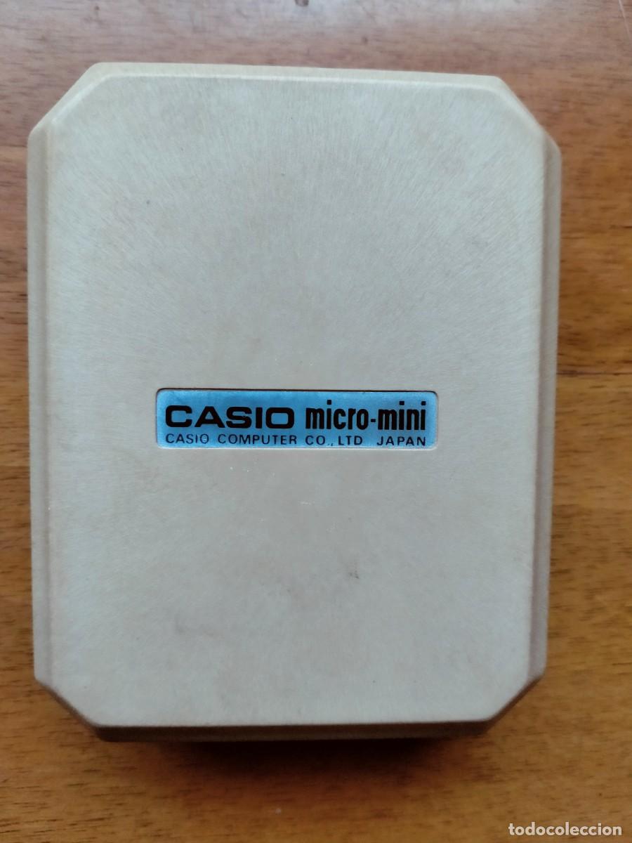 Antig&uuml;edades: Calculadora Casio micro-mini, micro Mini. Leer descripci&oacute;n. - Foto 6