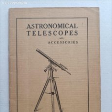 Antigüedades: ASTRONOMÍA TELESCOPIOS E. WATSON LONDON 1925. Lote 364452541